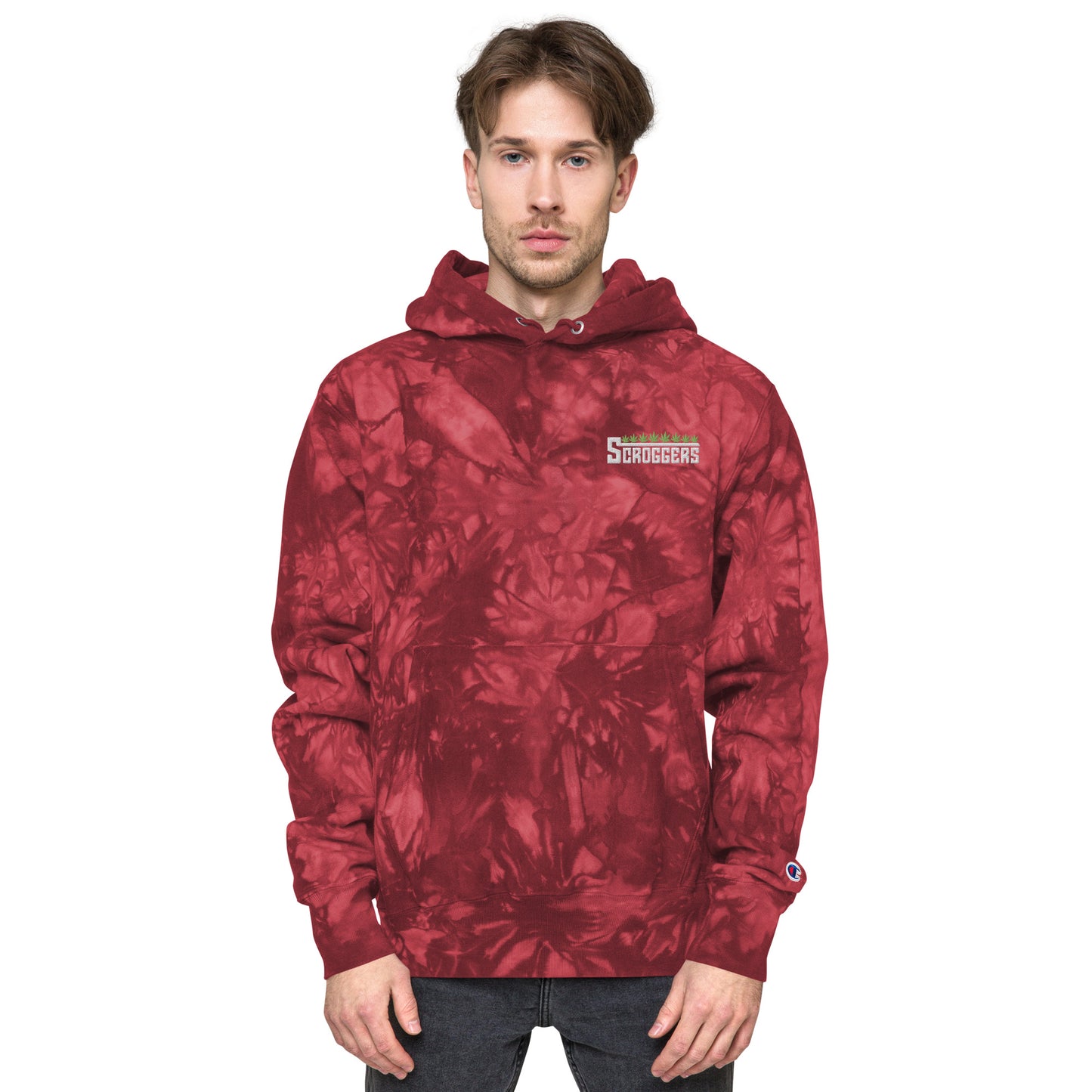 Unisex Champion tie-dye hoodie