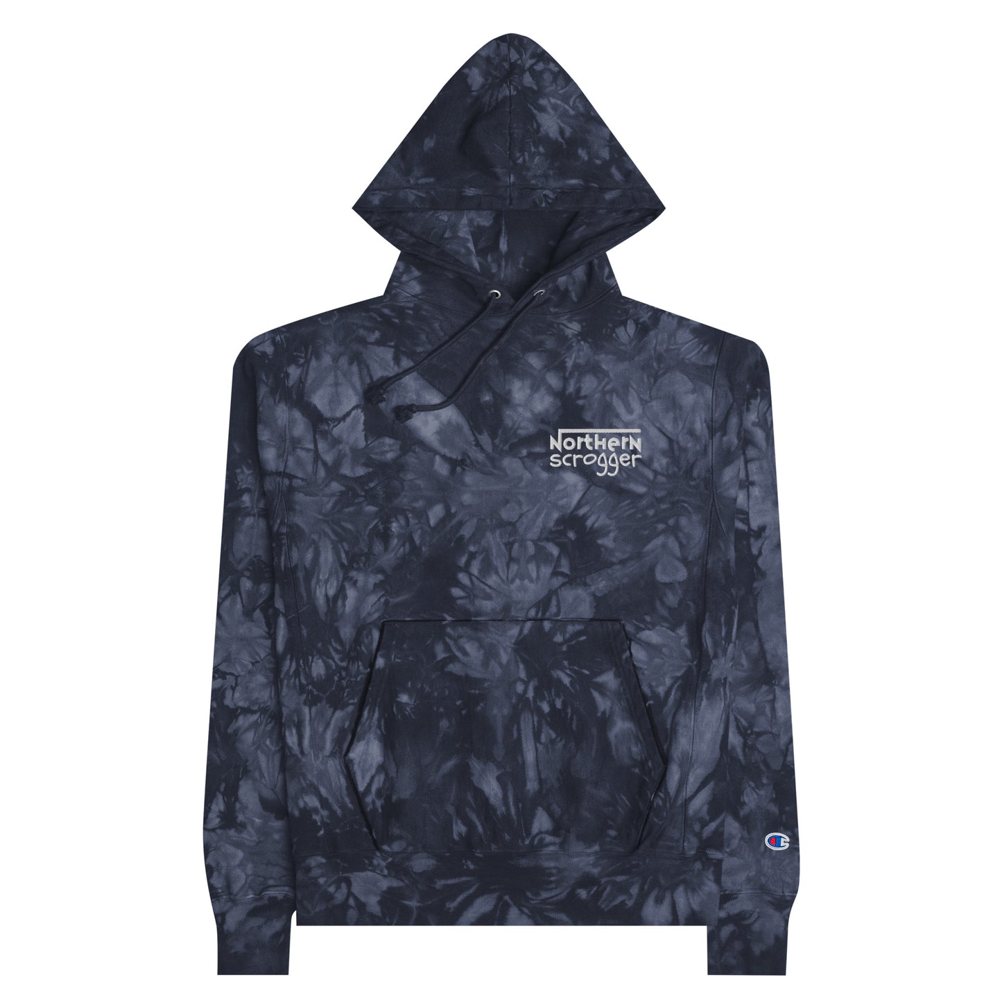 Northern Scrogger Discreet Unisex Champion tie-dye hoodie